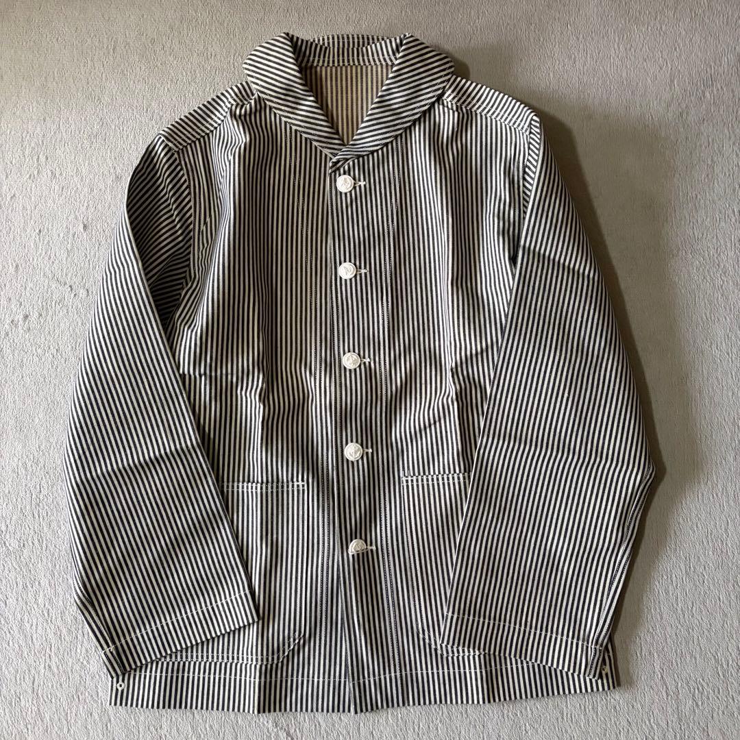 WAREHOUSE U.S. NAVYヒッコリープリズナージャケット