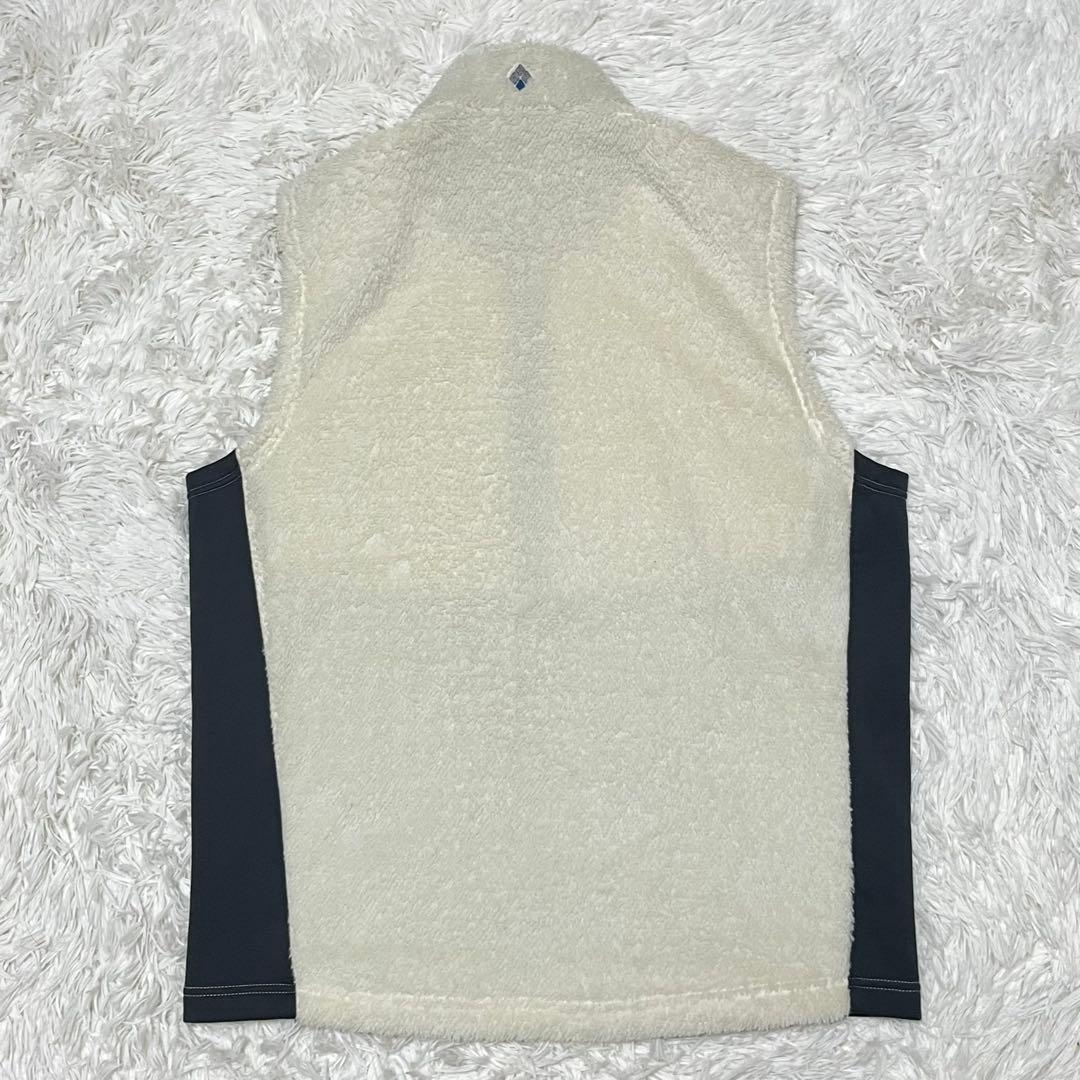 極美品 mont-bell モンベル クリマエア ボア ベスト Lサイズ