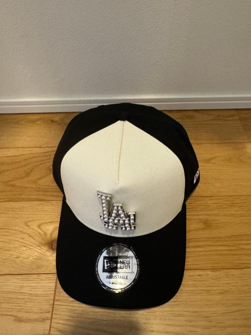 ニューエラ 9FORTY A-Frame MLB パール バッジ ドジャース