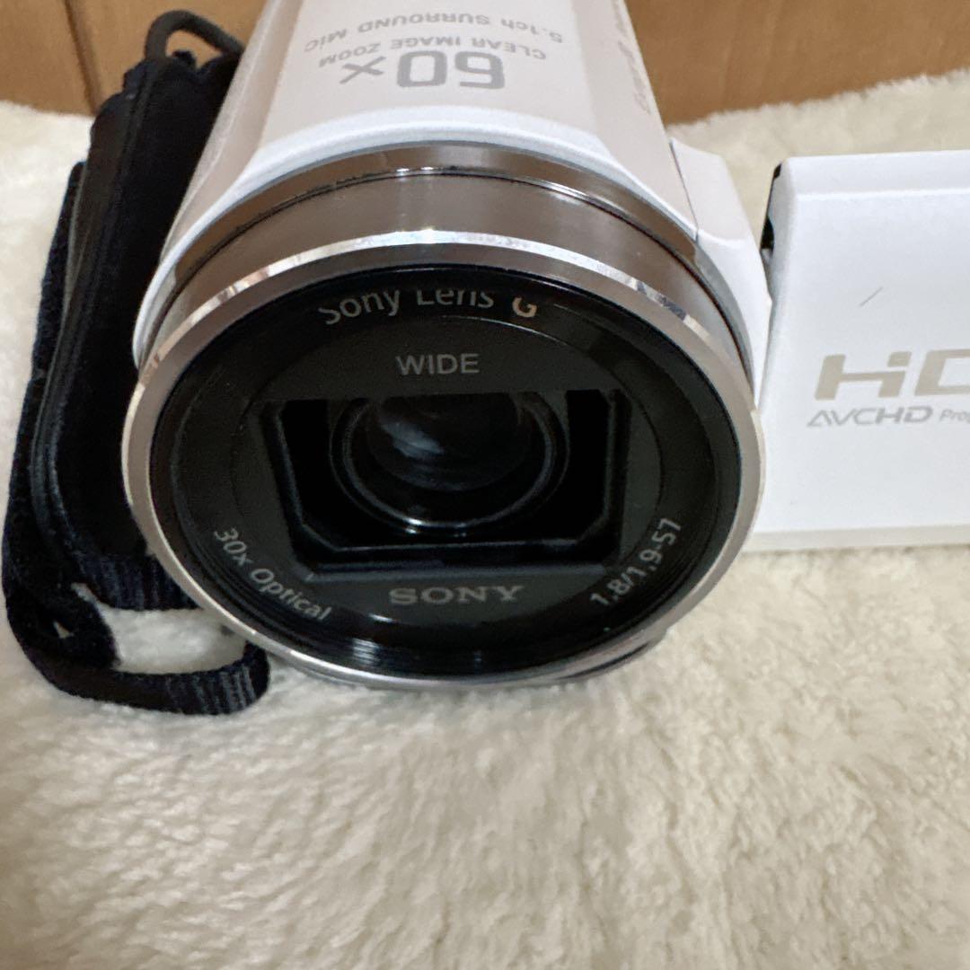 ソニー SONY HDR-CX535 ビデオカメラ ホワイト