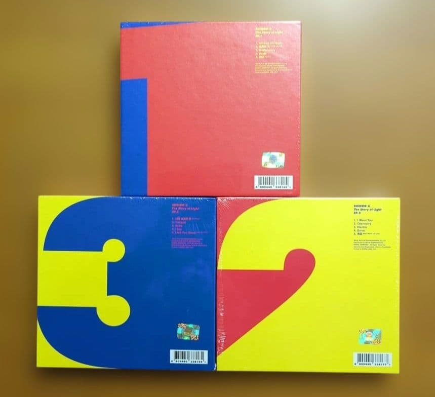 ⭐️未開封⭐️SHINee 6集The Story of Light 3枚セット