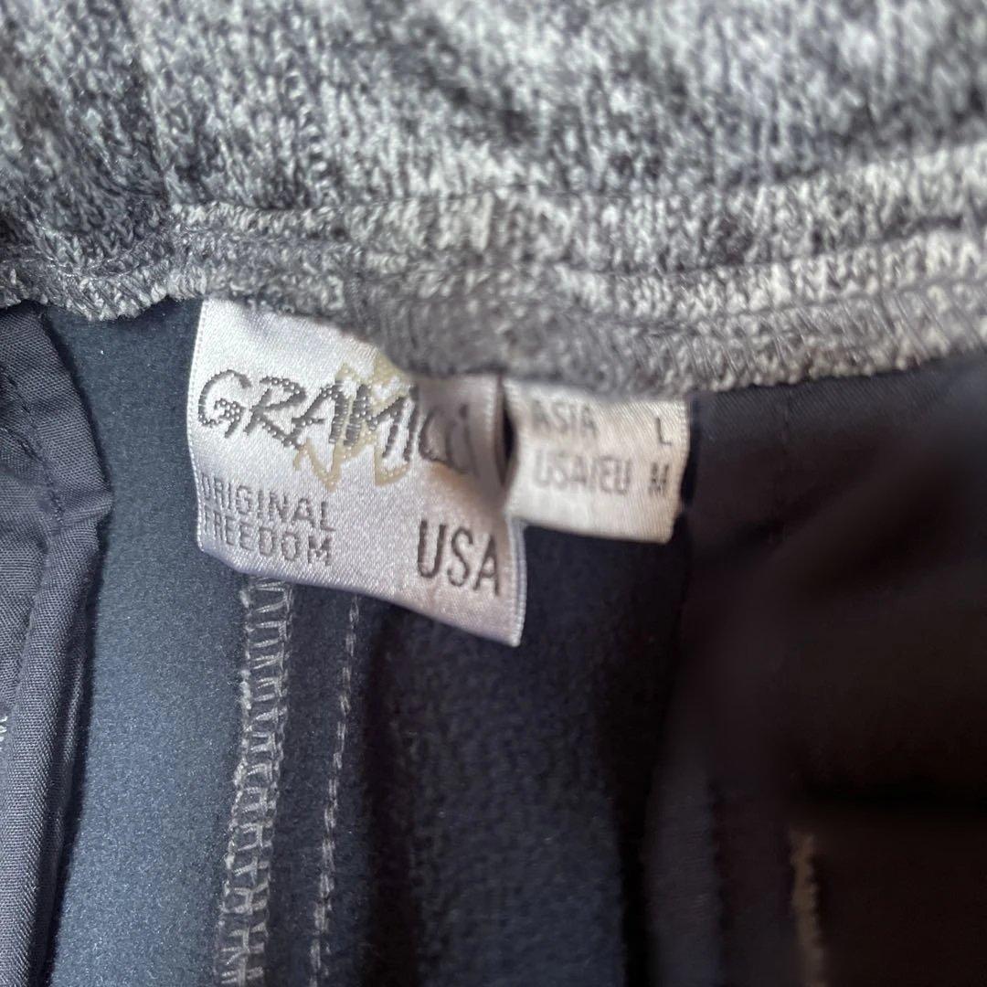 GRAMICCI スエットパンツ　グレー Lサイズ