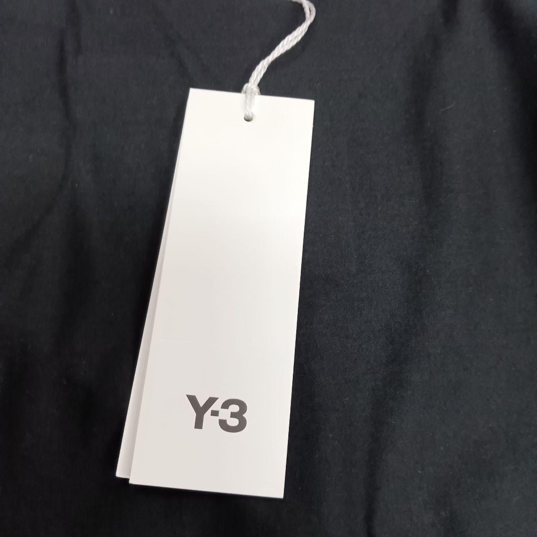 新品　Y-3　ワイスリー　半袖Tシャツ　黒　ロゴ　Lサイズ