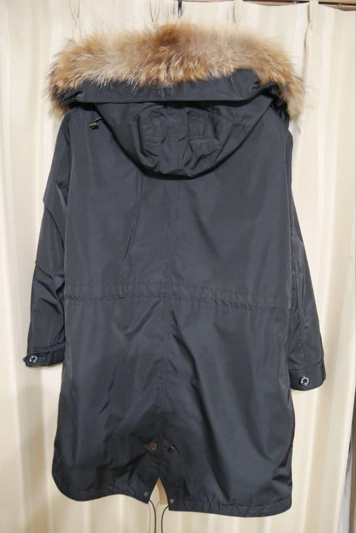 美品★MACKINTOSH LONDON マッキントッシュ モッズコート M 黒