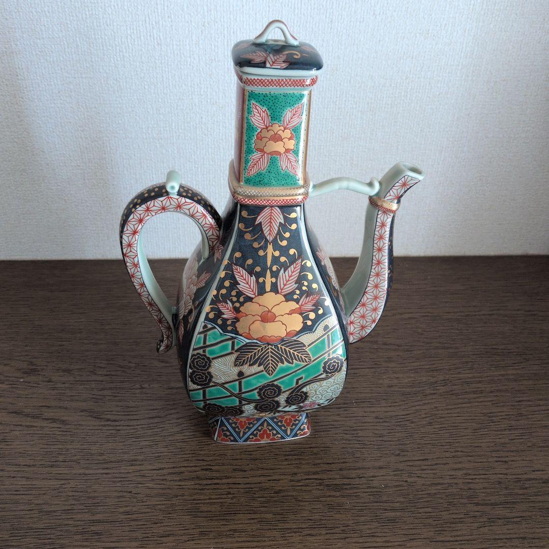 ミ*ク様 陶器製花柄急須