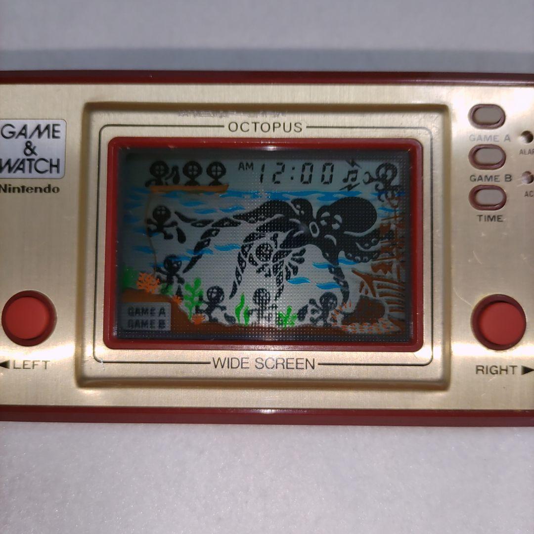 ゲーム＆ウォッチ ワイドスクリーン　オクトパス