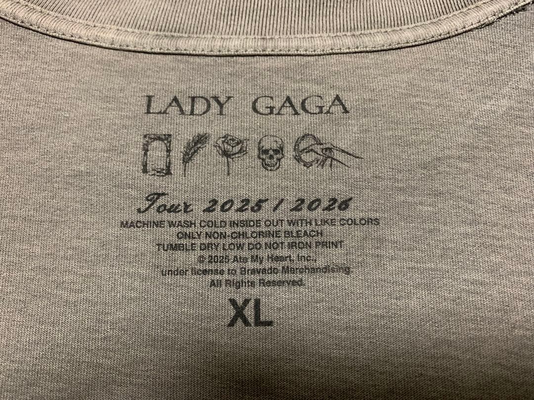 Lady Gaga MAYHEM BALL CAMEO Tシャツ XL