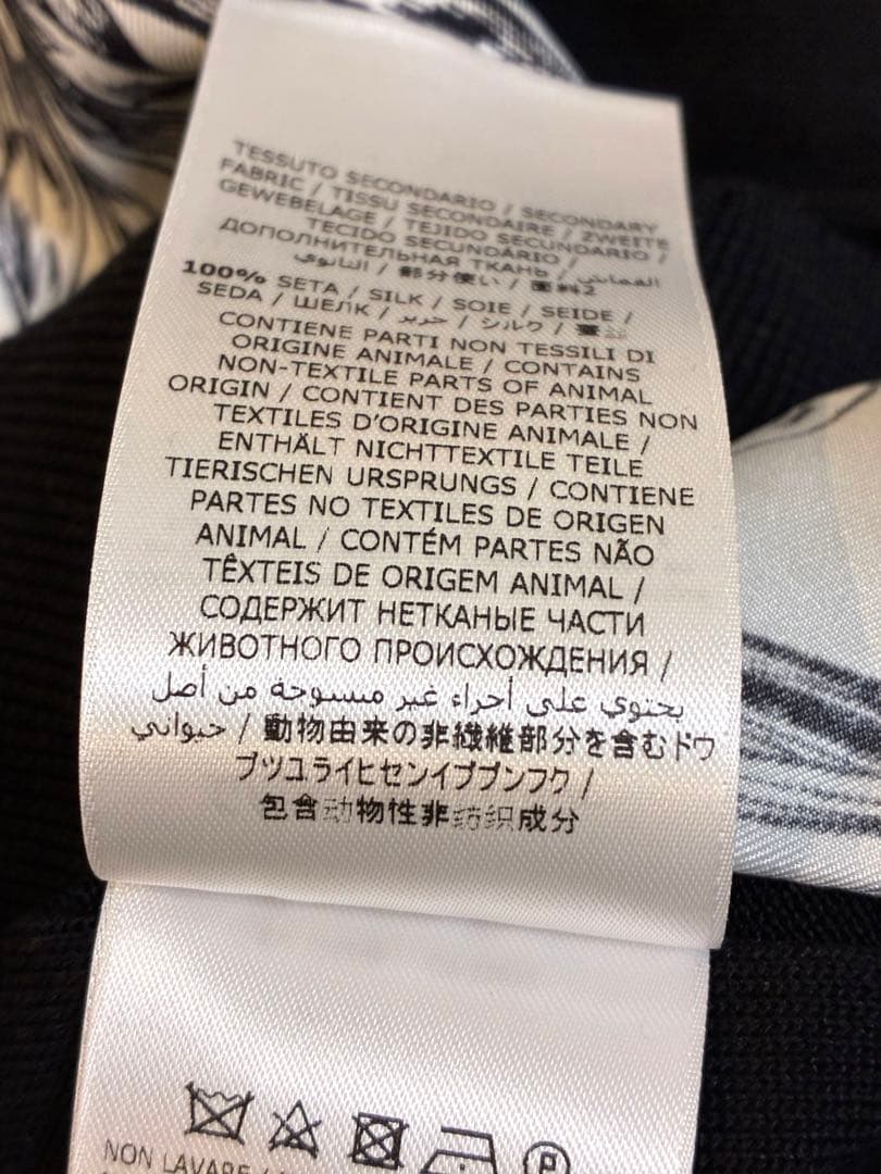 サルバトーレ　フェラガモ　シルク　コットン　カーディガン　美品