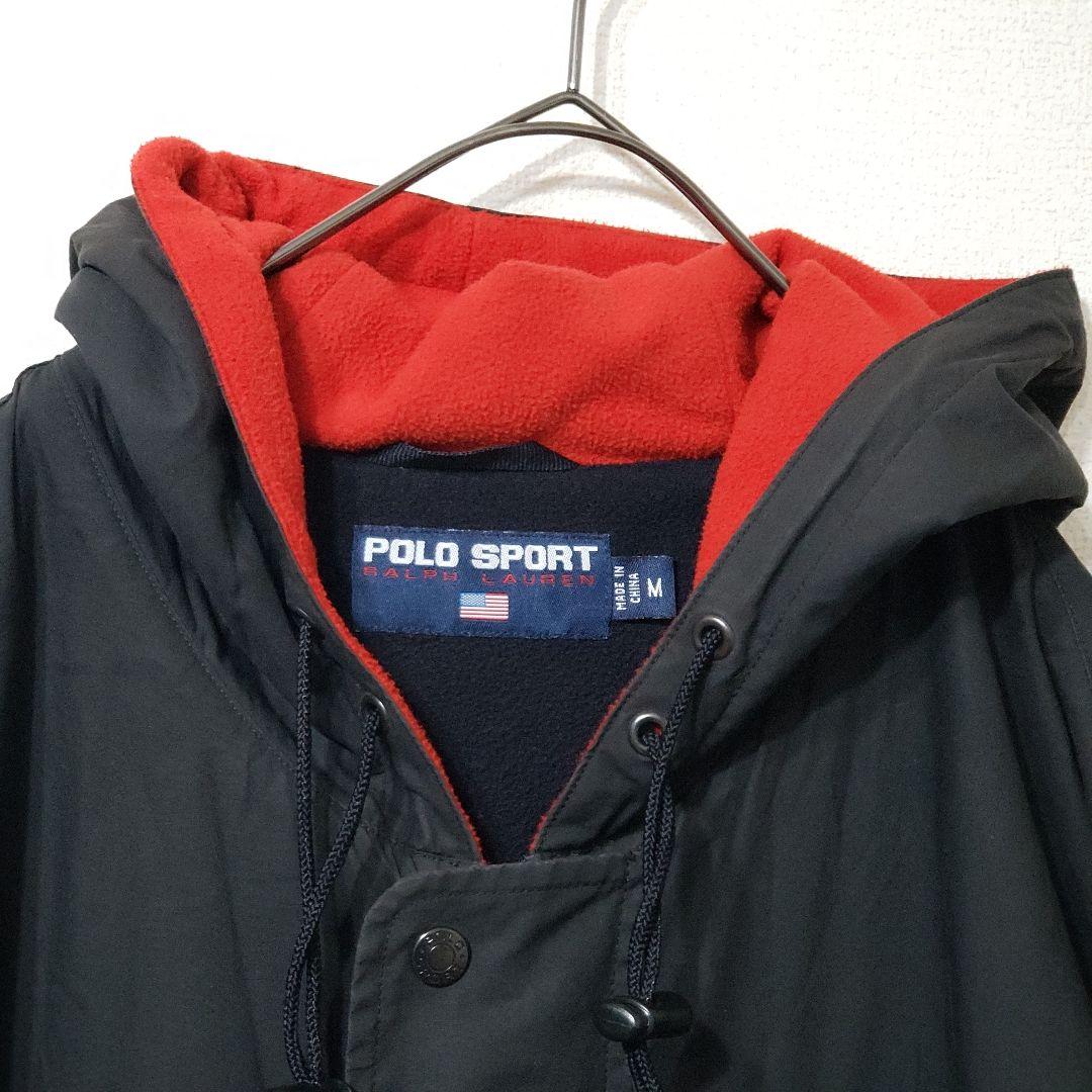 【送料無料】ポロスポーツ　オーバーサイズモッズコート　フリース　90s