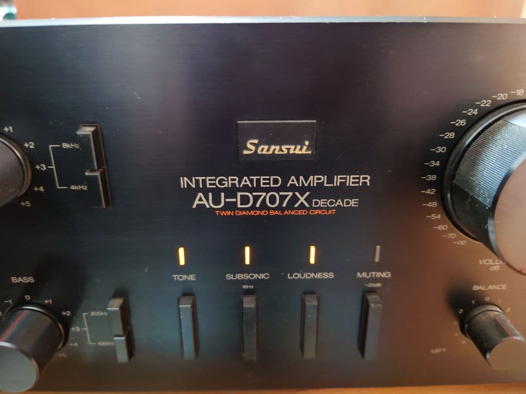 サンスイ Sansui AU-D707X Decade プリメインアンプ