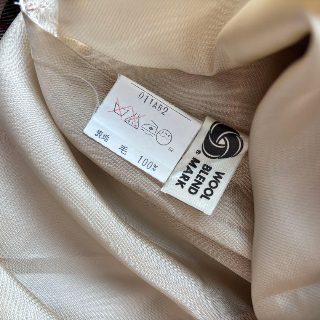 定番✨Burberry プリーツスカート　ノバチェック ベージュ 11号