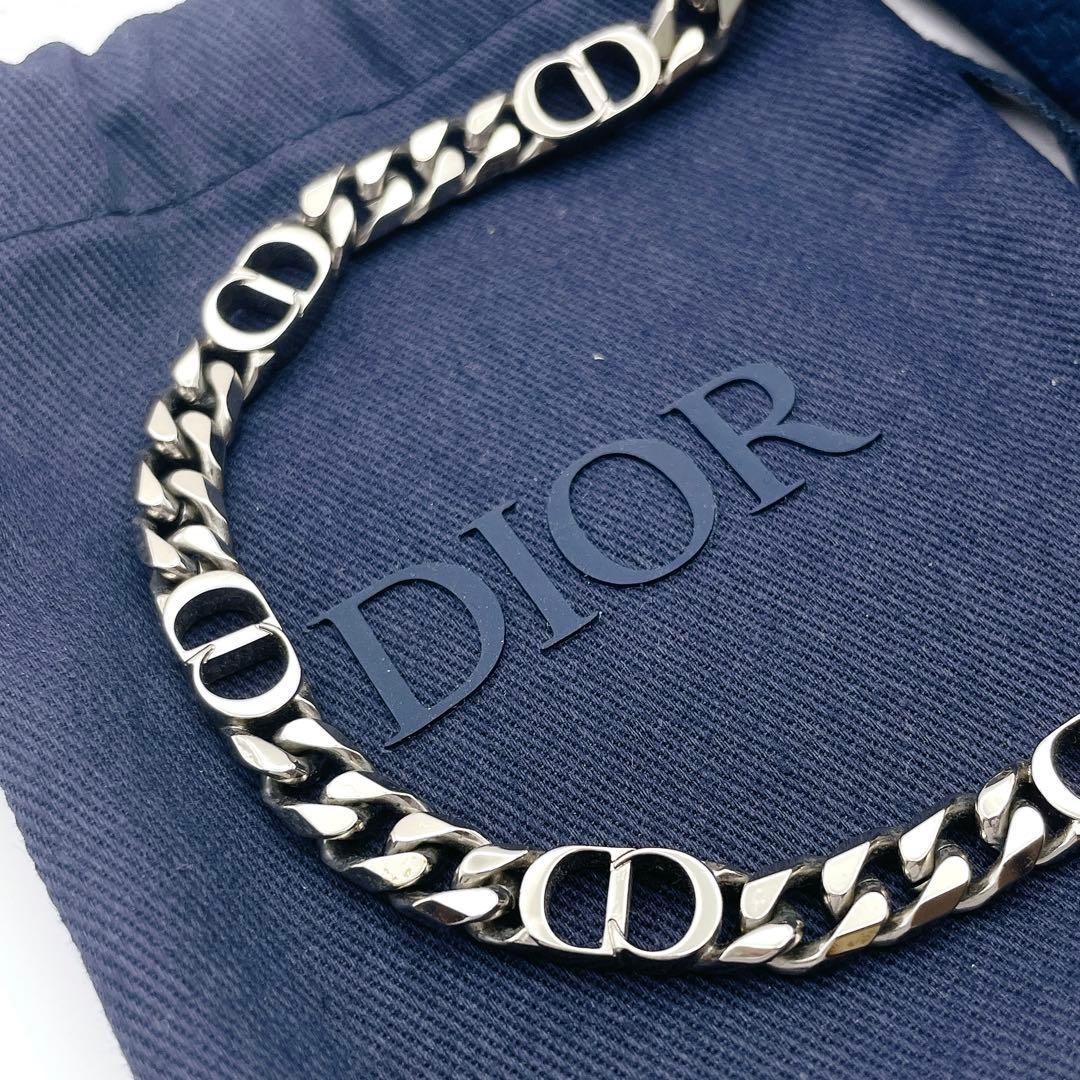 Christian Dior ネックレス　アイコン　チェーン　喜平　CD