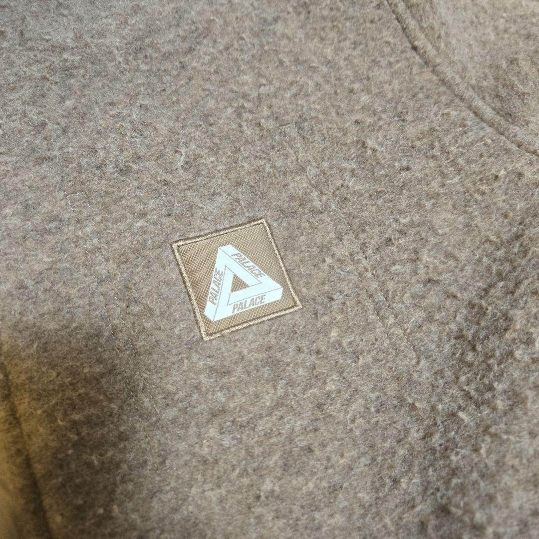 ジャケット・アウター Palace wooly zip shirt M