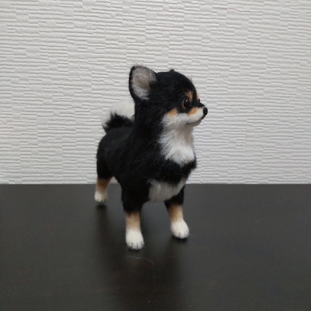 羊毛フェルト☆チワワ☆ハンドメイド