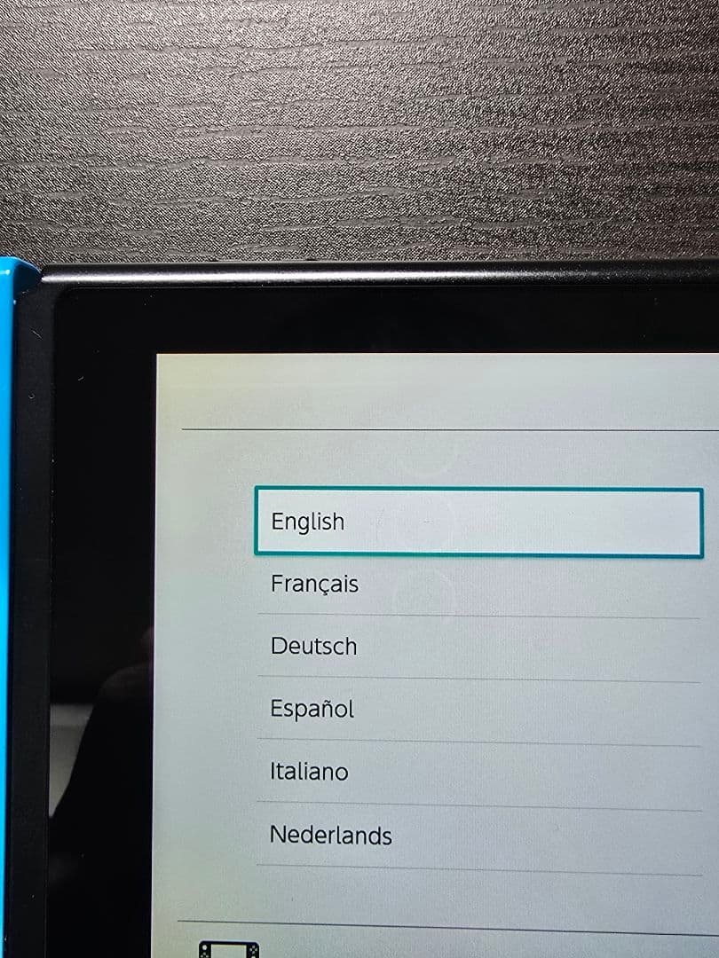 Nintendo Switch 本体 青/赤 Joy-Con 画面焼けあり