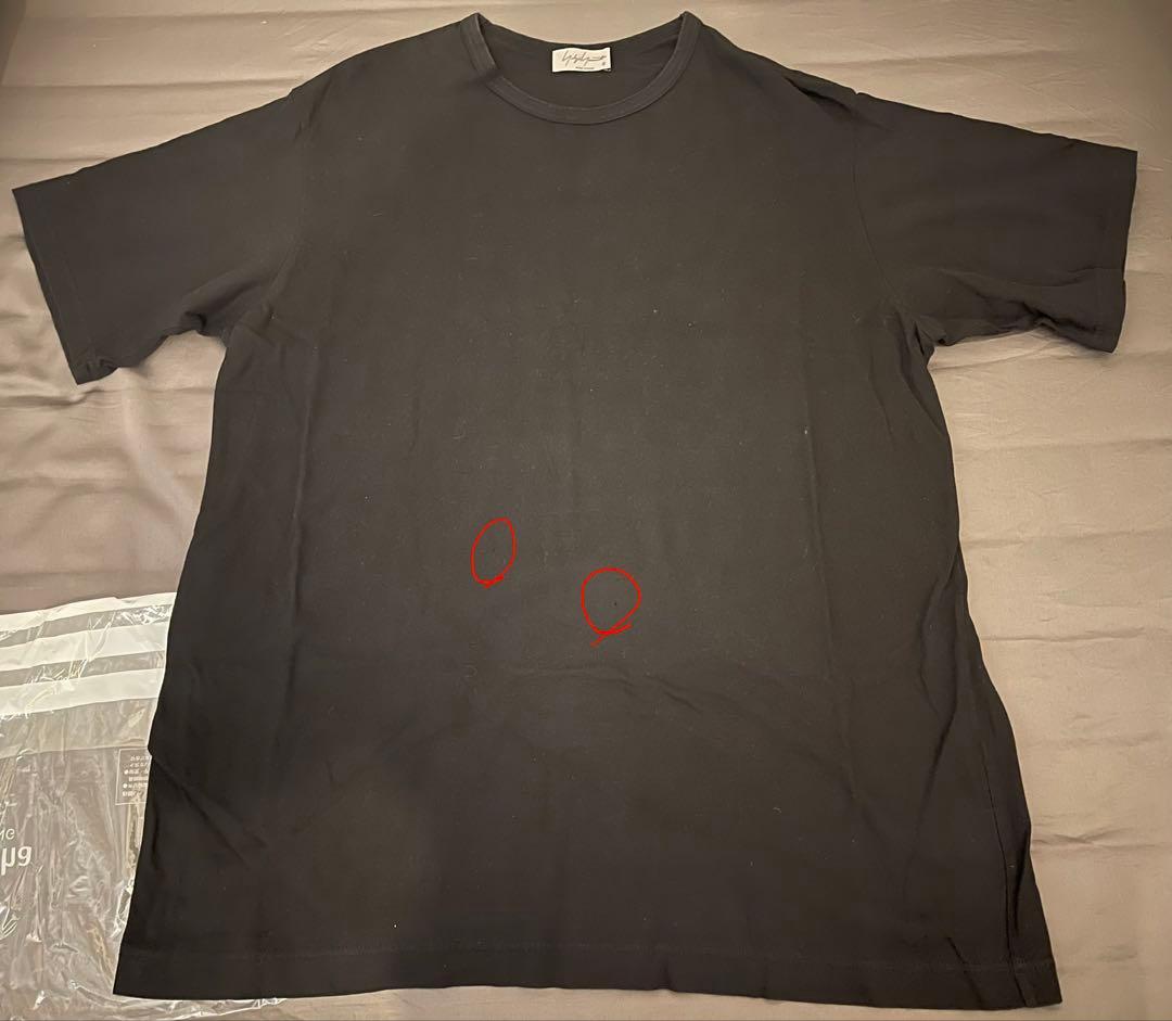 【難あり】Yohji Yamamoto PH 定番半袖アルティマ天竺カットソー黒