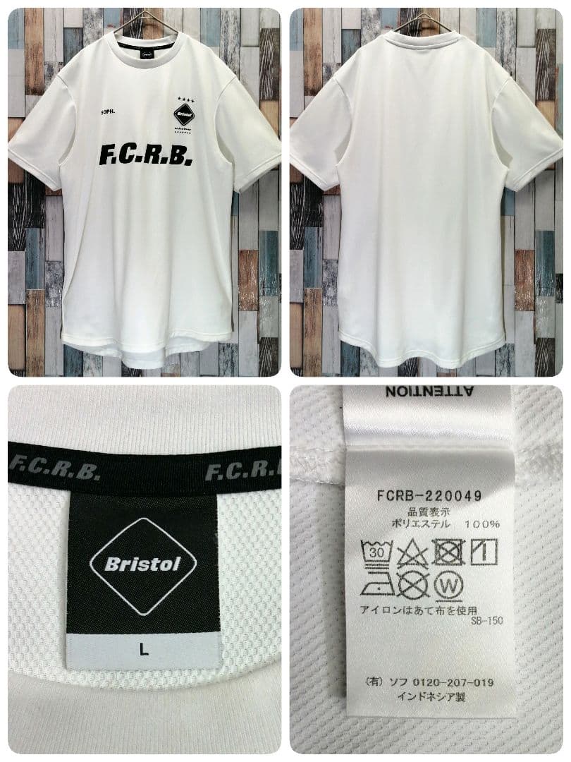 F.C.R.B.　エフシーレアルブリストル　Tシャツ　ゲームシャツ