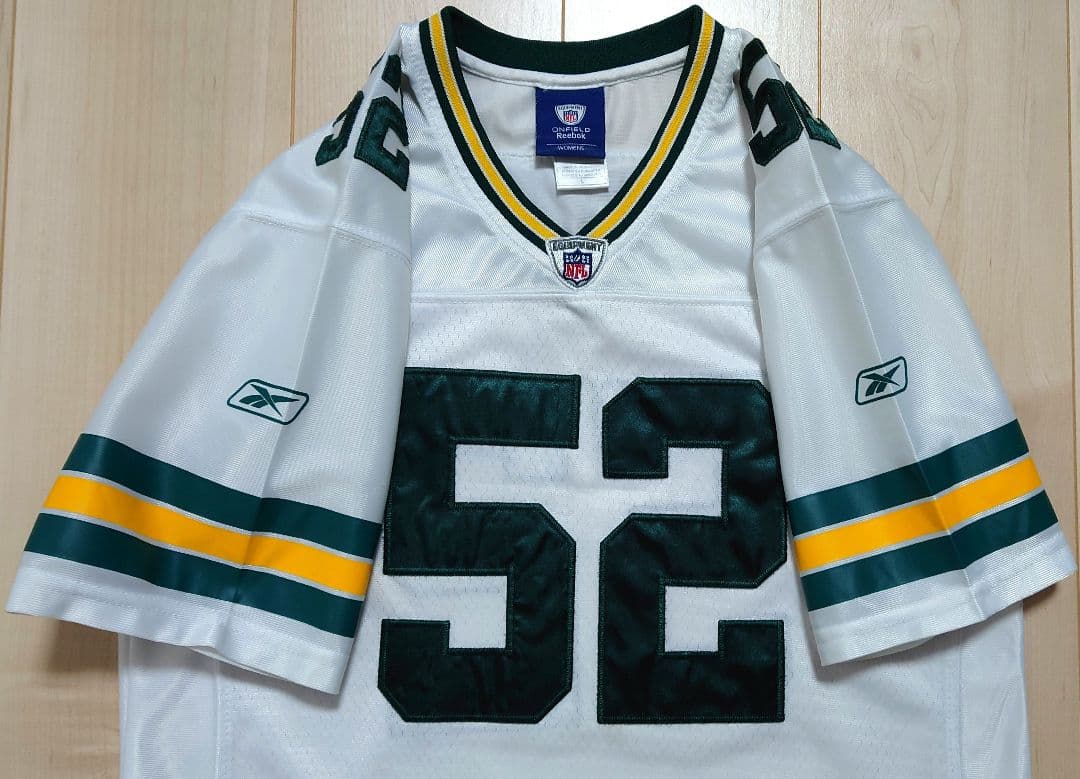 NFL パッカーズ クレイ・マシューズ Reebok リミテッドジャージ【LG】