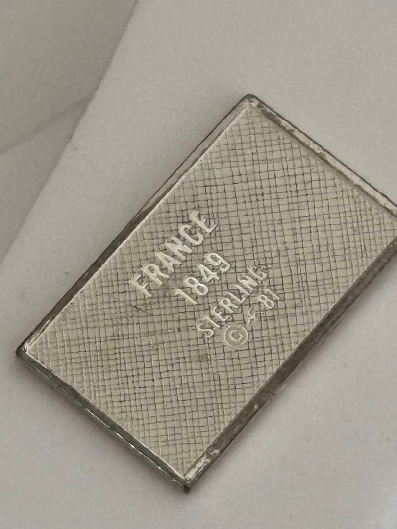 フランス女神セレス 切手モチーフ シルバープレート 1849 STERLING