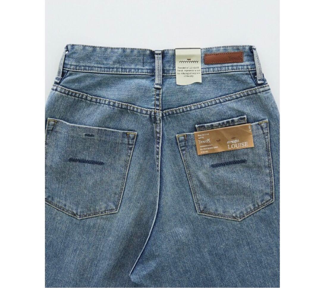 新品タグ付き　YANUK ヤヌーク straight LOUISE TVB 23