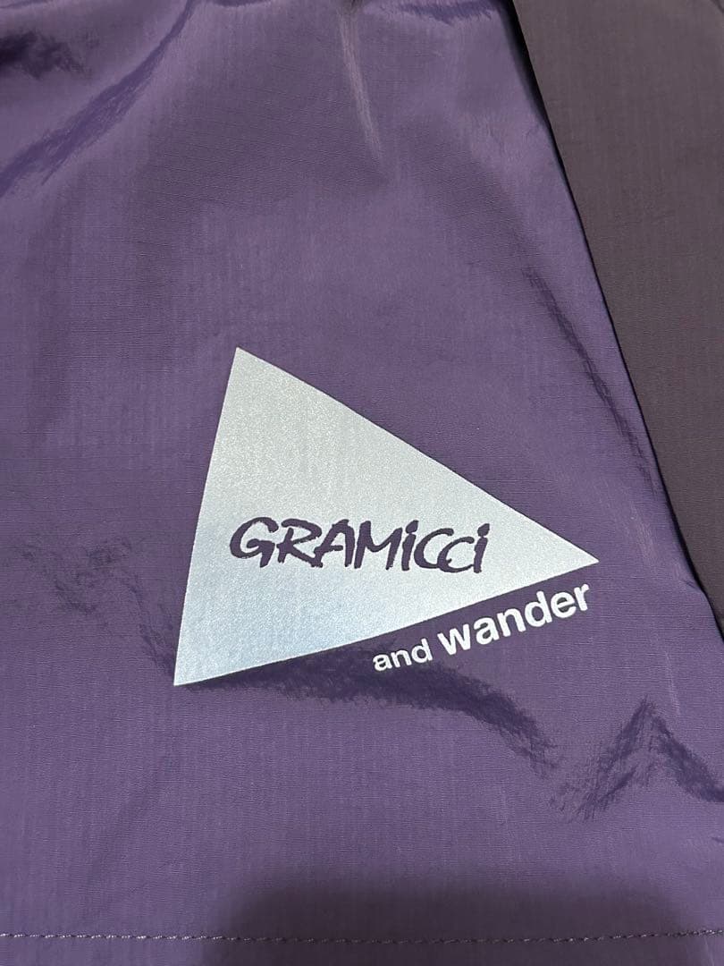 トップス GRAMICCI X and wander PATCHWORK WIND TEE