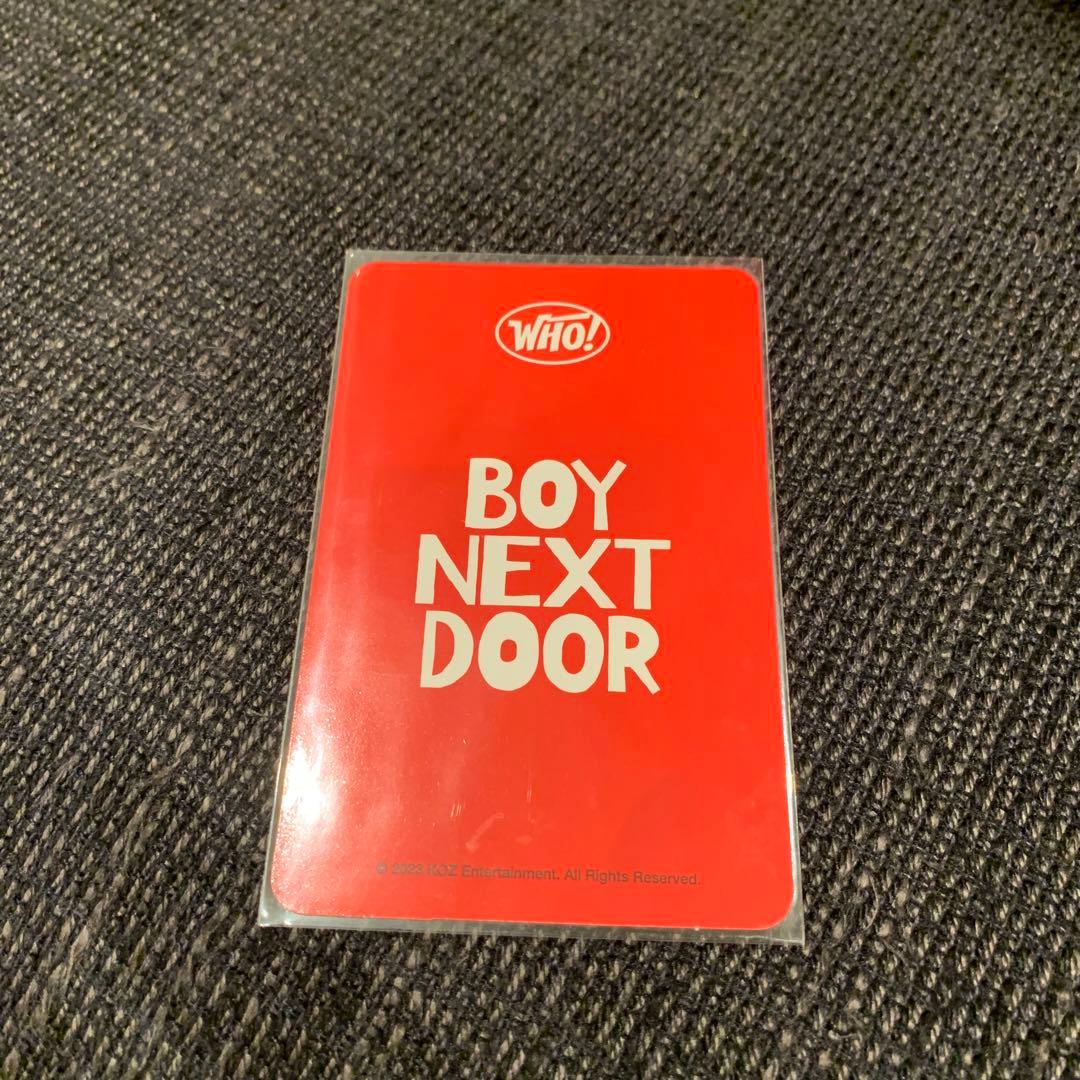 BOYNEXTDOOR リウ トレカ shopee