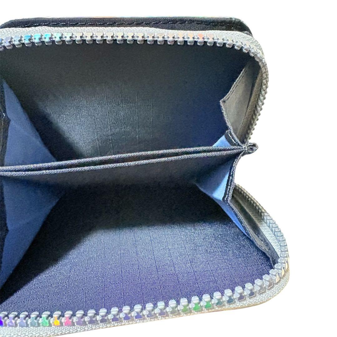 ♦︎美品♦︎ レスポ 財布 二つ折り オーロラ シルバー メタリック コンパクト