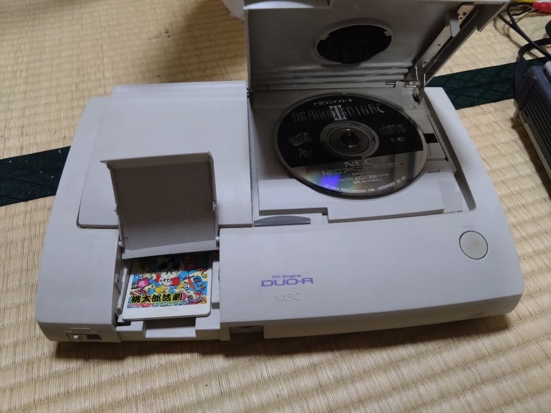 PCエンジン　DUO-R /CDROM²　本体、コントローラー