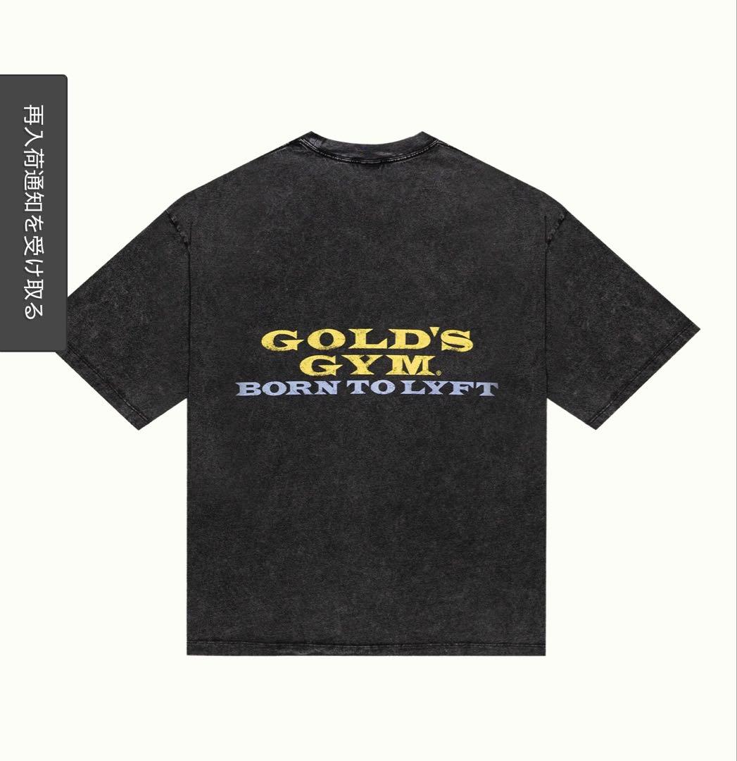 【XL】LYFT GOLD'S GYM コラボTシャツ