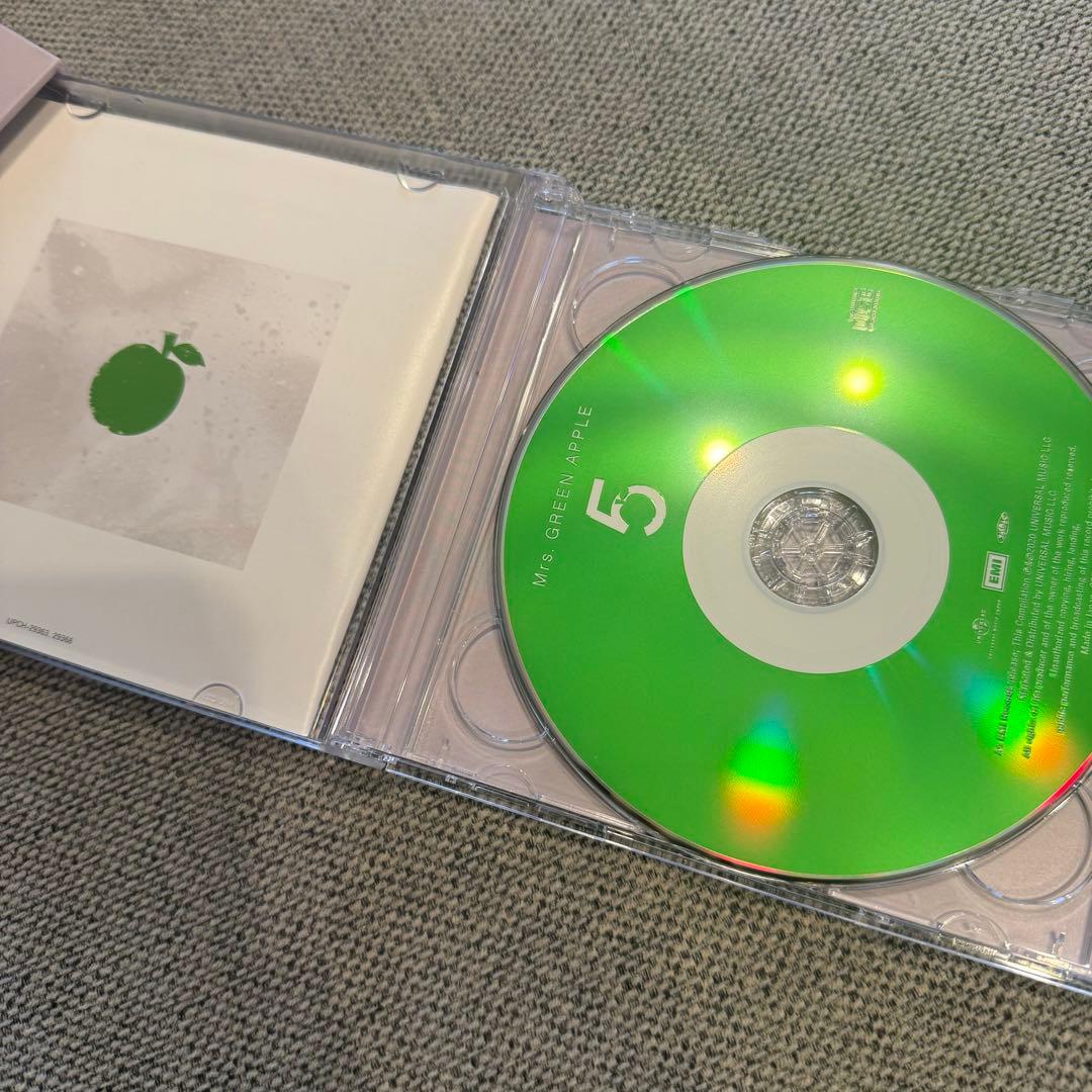 Mrs.GREEN APPLE ミセス 5 ベストアルバム 初回限定盤 DVD