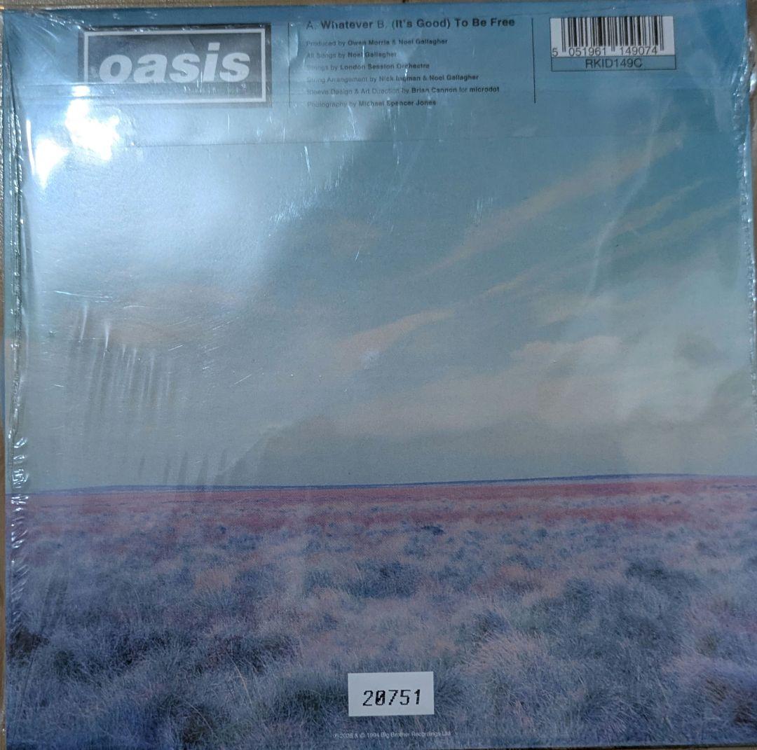 美品 7\" Whatever 30th Anniversary - OASIS