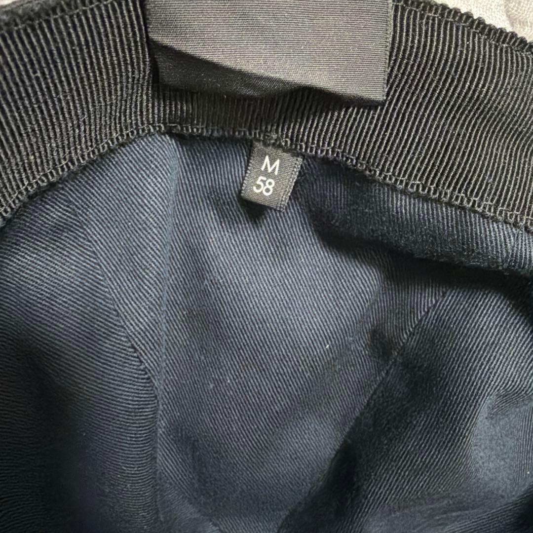 GUCCI キャップ 黒 GGパターン