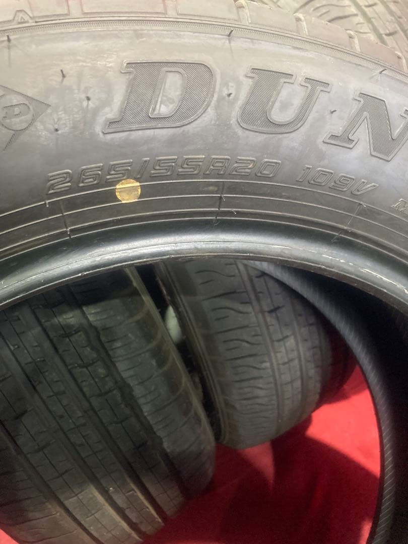 M-1763 265/55R20 ダンロップ GRANDTREK 4本