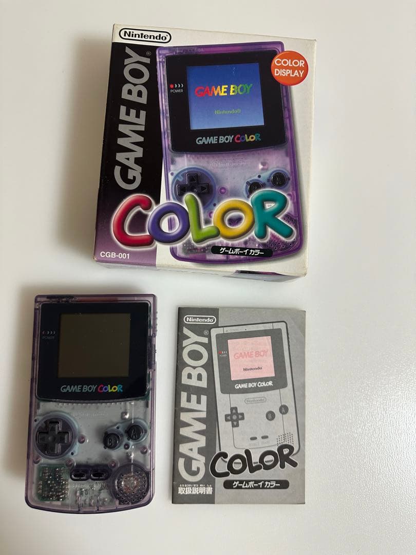 ゲームボーイカラー本体➕ゲームボーイソフト【153本】➕ケース【20個】