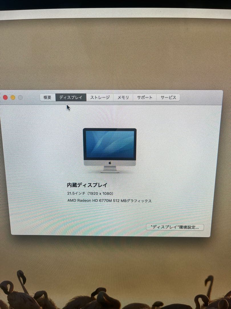 m*l様 iMac 21.5インチ (Mid 2011) SSD256GB メモ
