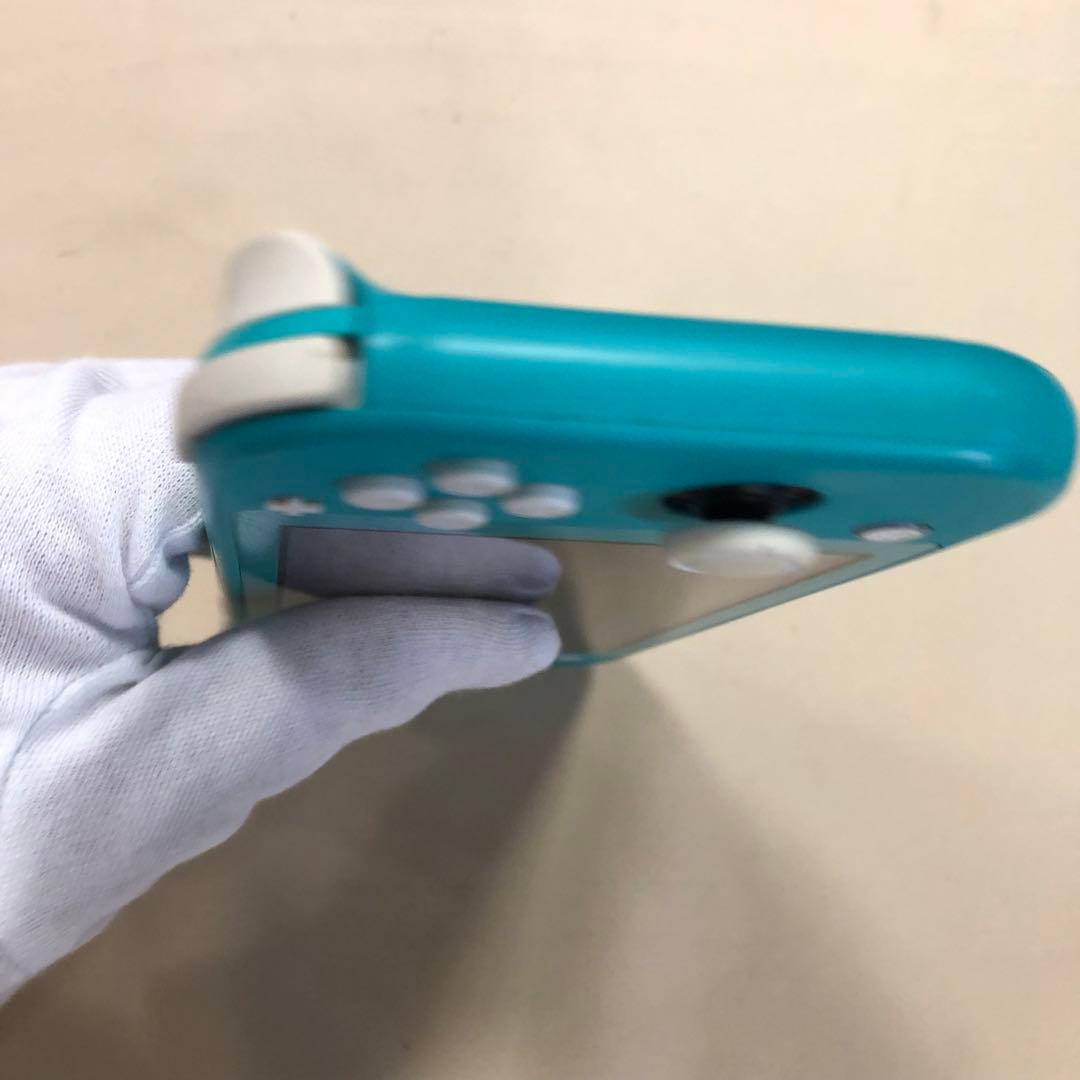 よ*）様 Nintendo Switch Lite 稼動品 ターコイズ 青系 メ