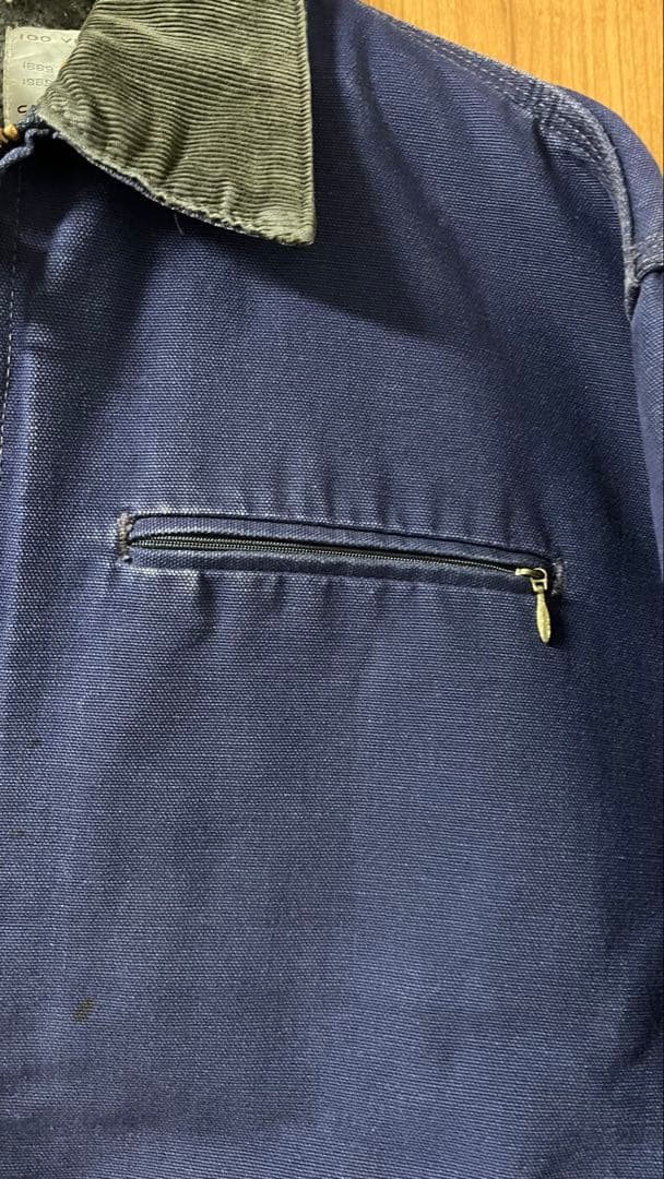 [スペシャル]100周年モデル Carhartt デトロイトジャケット ネイビー