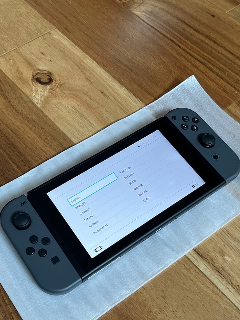 Nintendo Switch 本体 箱/備品完備 動作確認済　バッテリー強化版