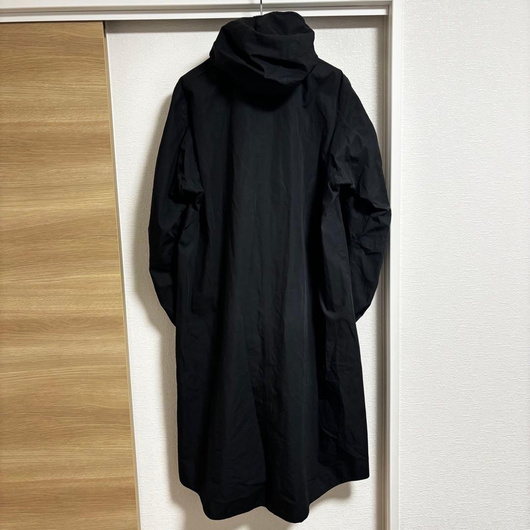 【16AW】Stone  ウォーターレペレントミリタリーコート黒M