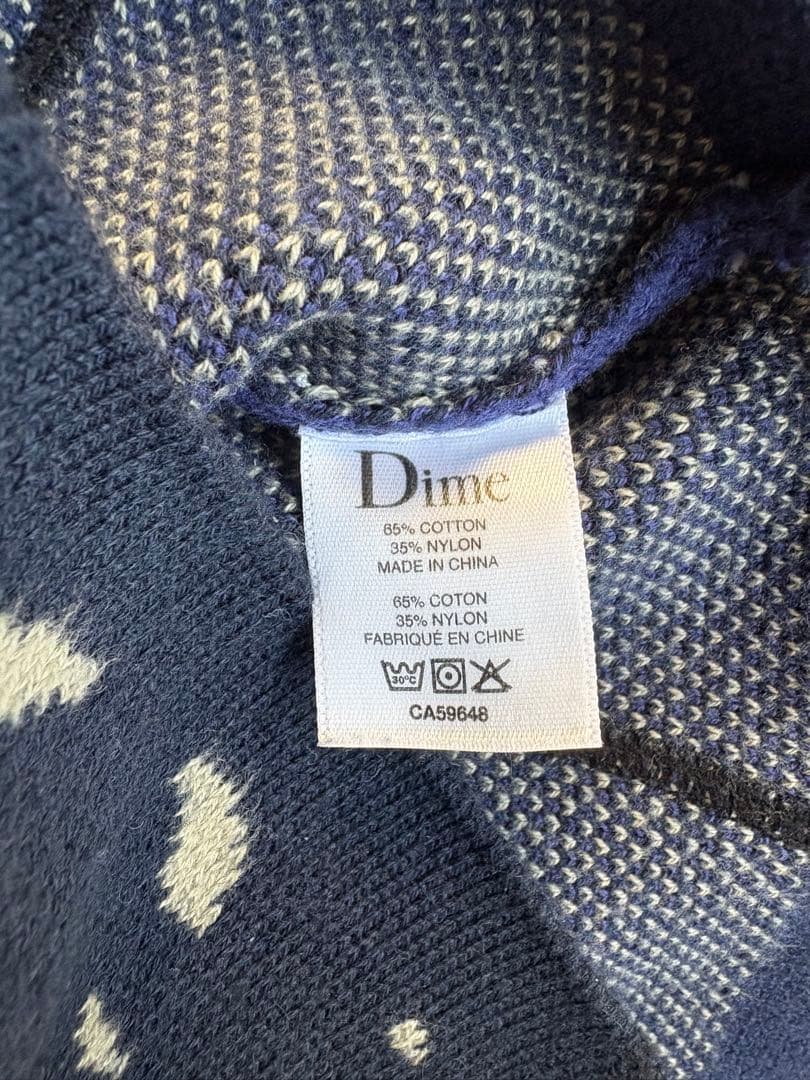 Dime ニット帽 ビーニー　パープル