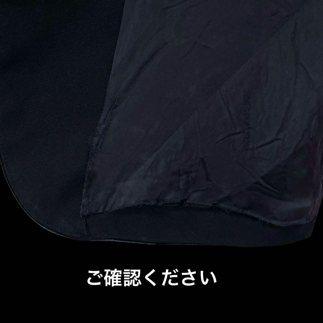 90s LUNA MATTINO ベスト バックベルト付 黒 M 日本製