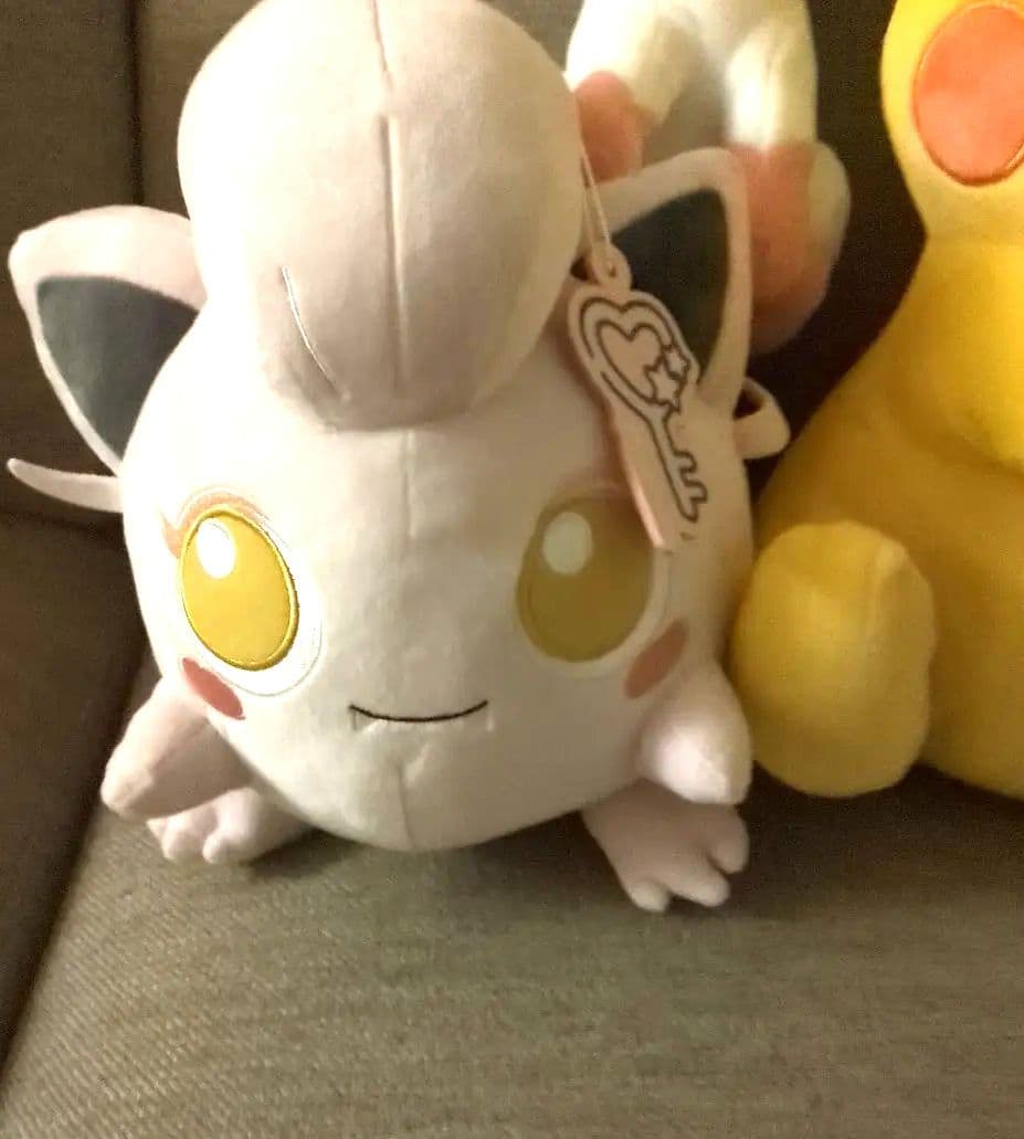ぱ*ち様 ※最安値※【新品タグ付】ナムコ限定　ピカチュウ　ニンフィア　サケブシッ