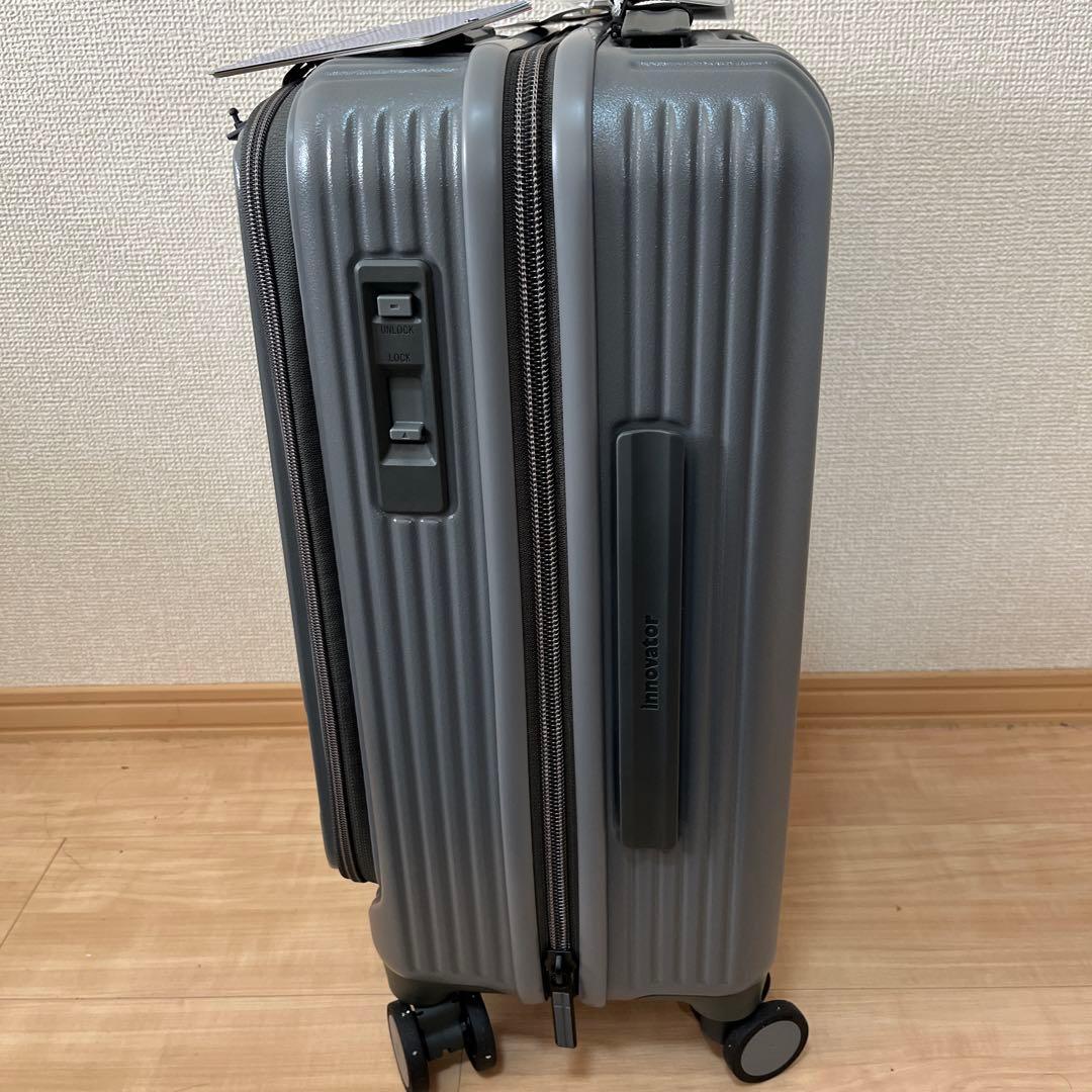 イノベーター スーツケースINV50-38Lスチールグレー