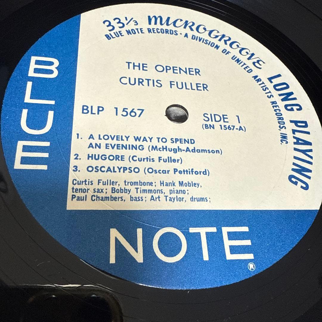 LPJAZZ米盤BLP1567 THE OPENER/CURTIS FULLER