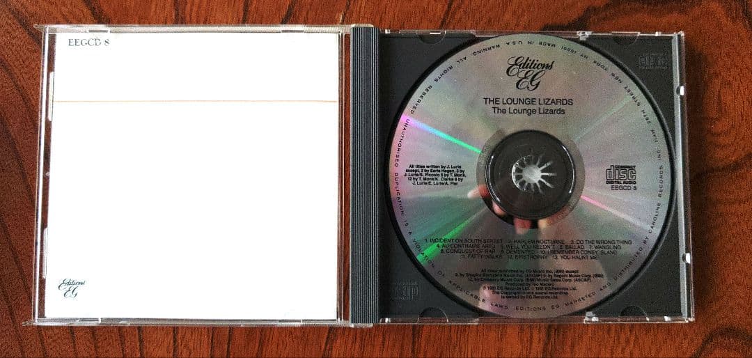 The Lounge Lizards　ラウンジ・リザーズ　CD 2枚