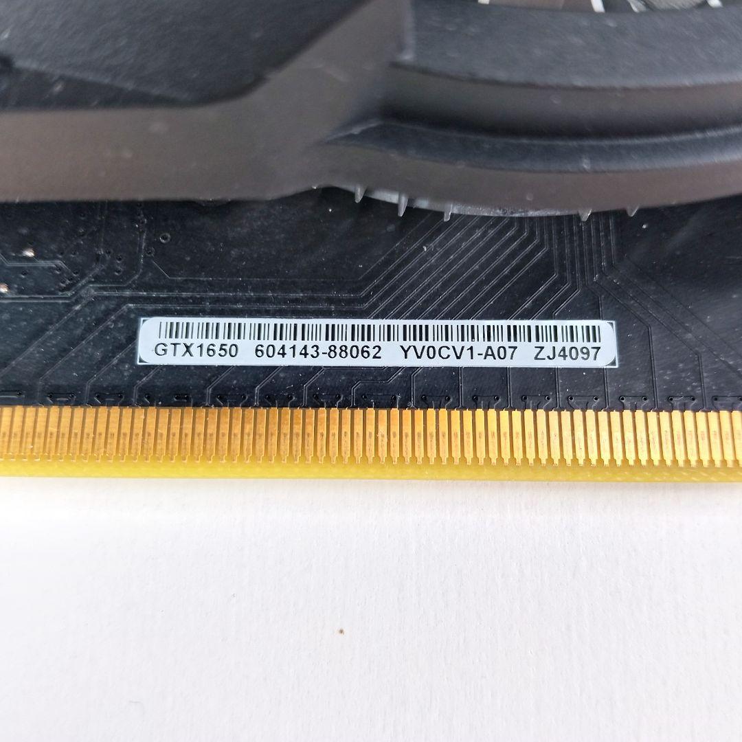 ASUS GeForce GTX 1650 4GB 動作確認済み 補助電源不要