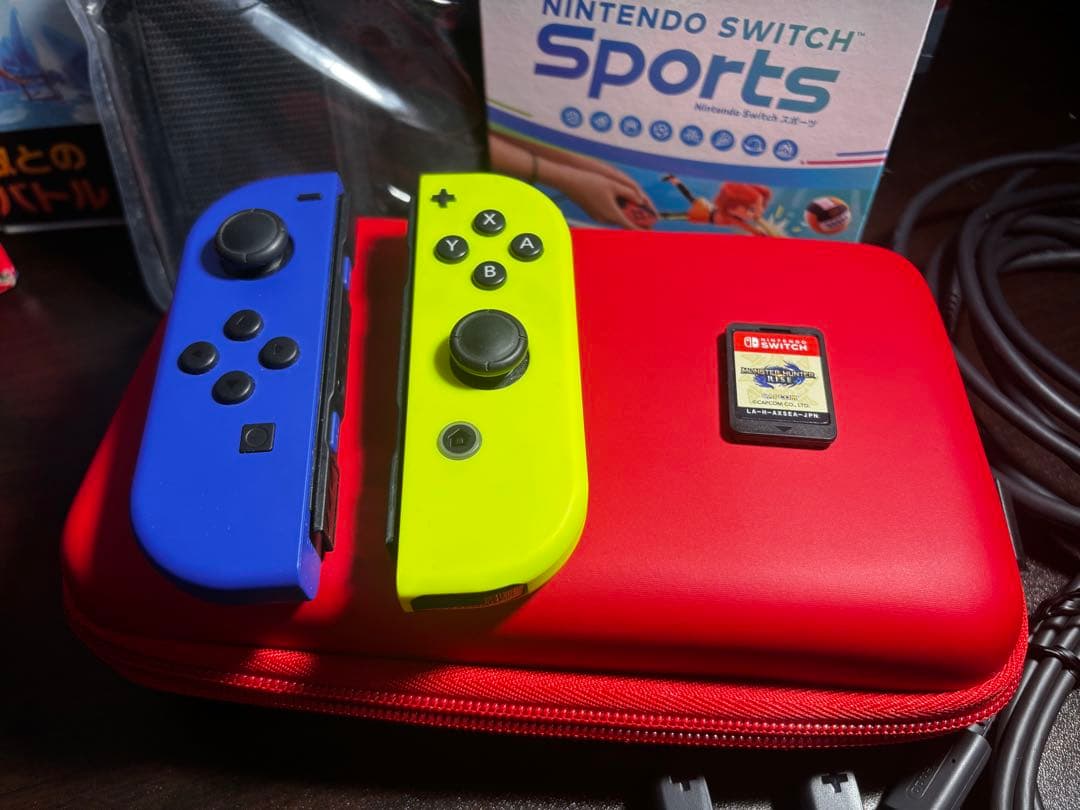 Nintendo Switch 青/赤 Joy-Con 本体 付属品付き