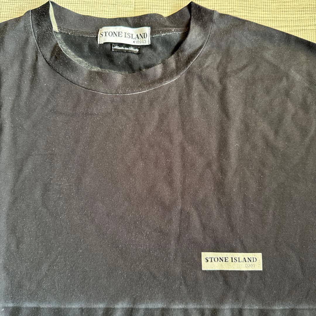 STONE  XL 黒 Tシャツ