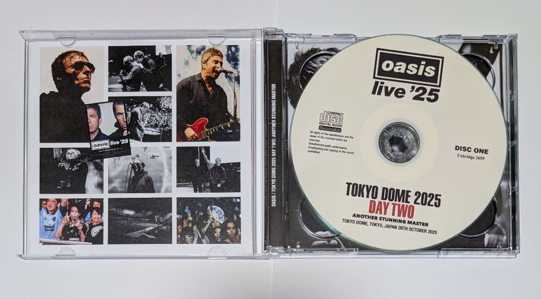 oasis live '25 Tokyo Day 1st & 2nd 2作セット