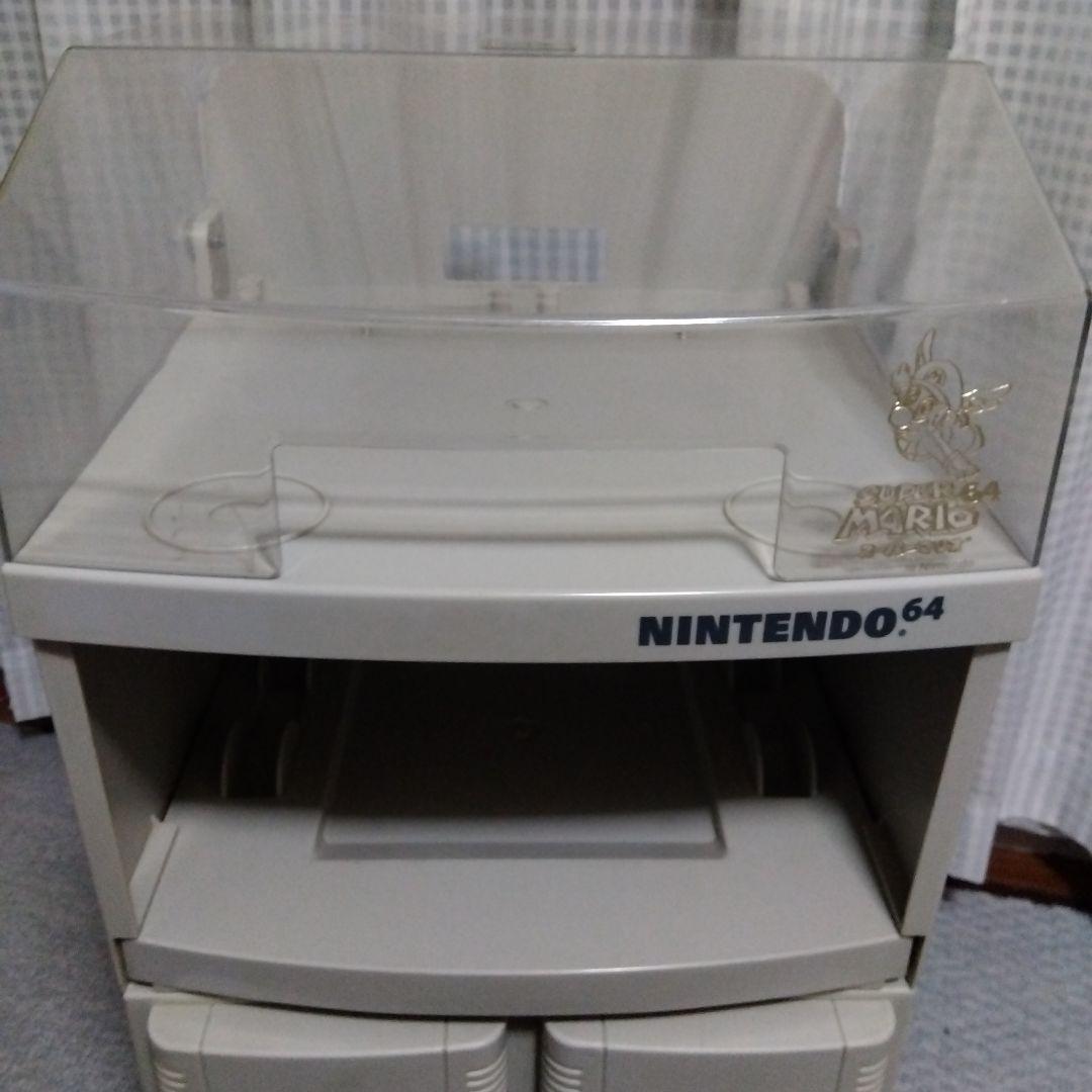 ニンテンドー64 スーパーファミコン　収納ラック